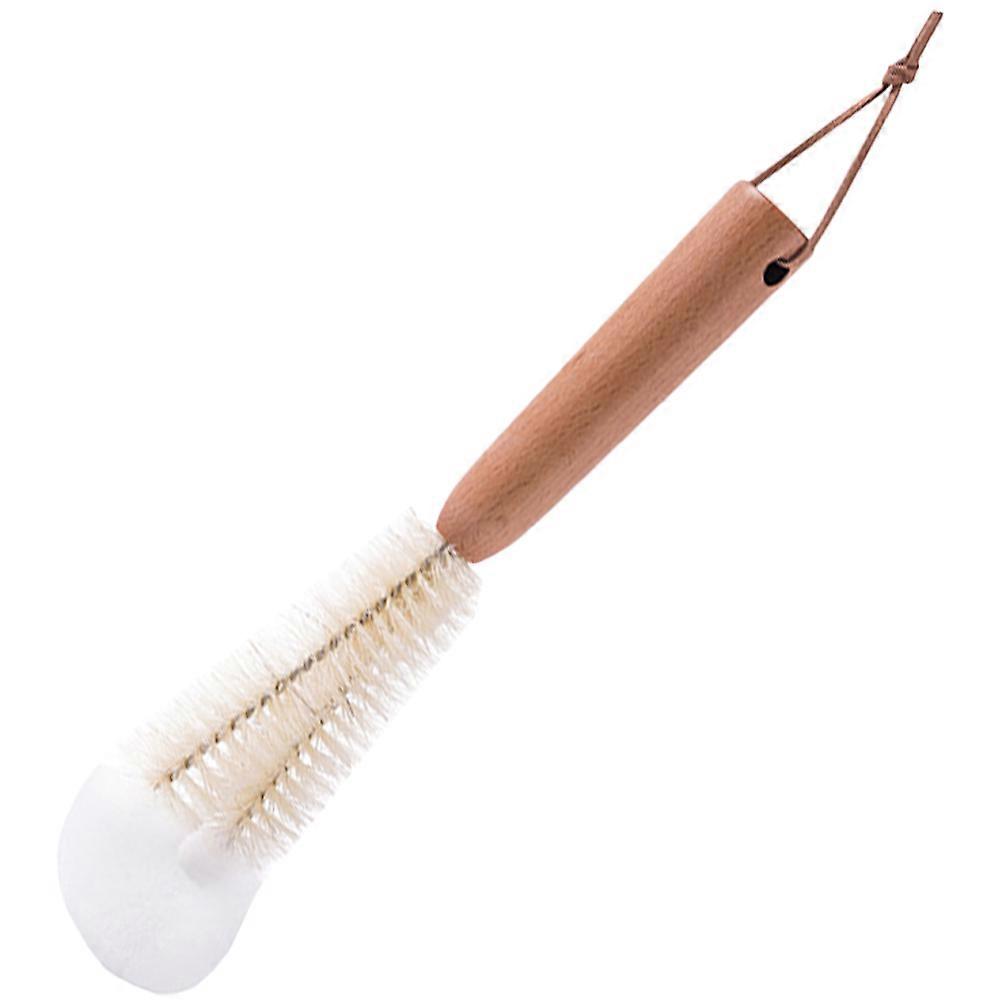 Curved Bottle Cleaner Brush for Cups, Coffee Mugs – Durable, Gentle & Efficient Dish Scrub Tool for Bottles and More