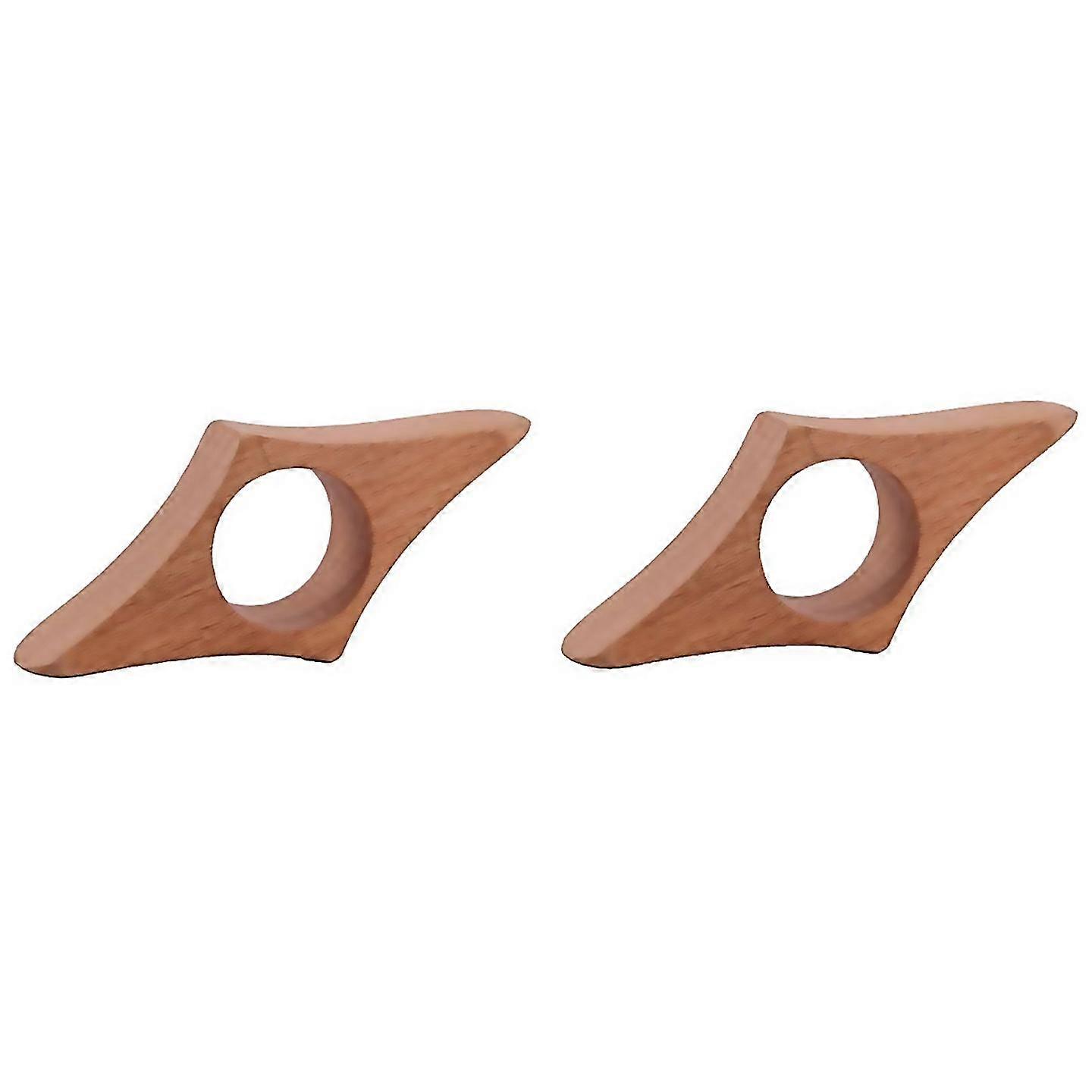 For 2pcs Wooden Thumb Bookmark,c