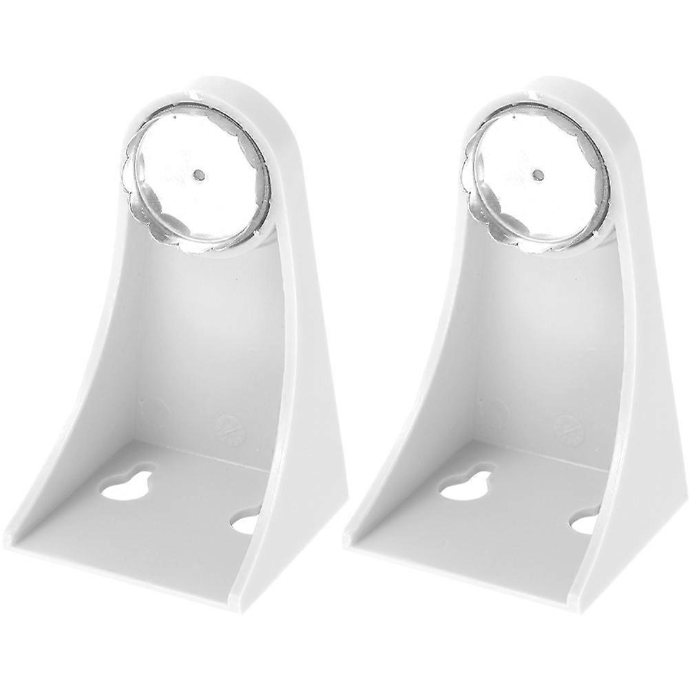 Magnetic Bathroom Soap Rack Dispenser Wall Mounted Kitchen Soap Holder Drainage Rectangular White 2Set