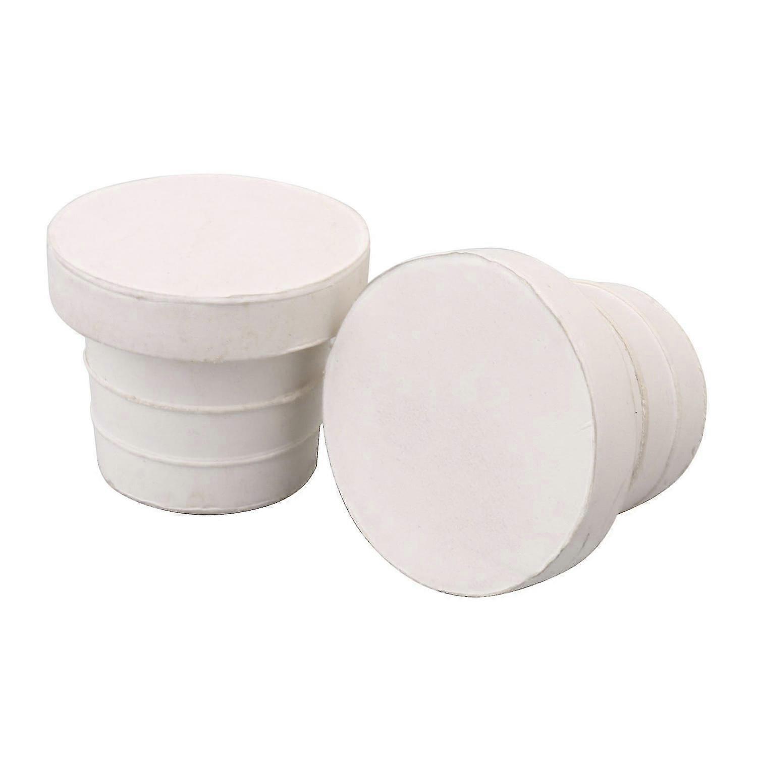 2pcs Rubber Stoppers & Bumpers for Swimming Pool Ladder - Replacement White WS9 Accessories for Safe Pool Access