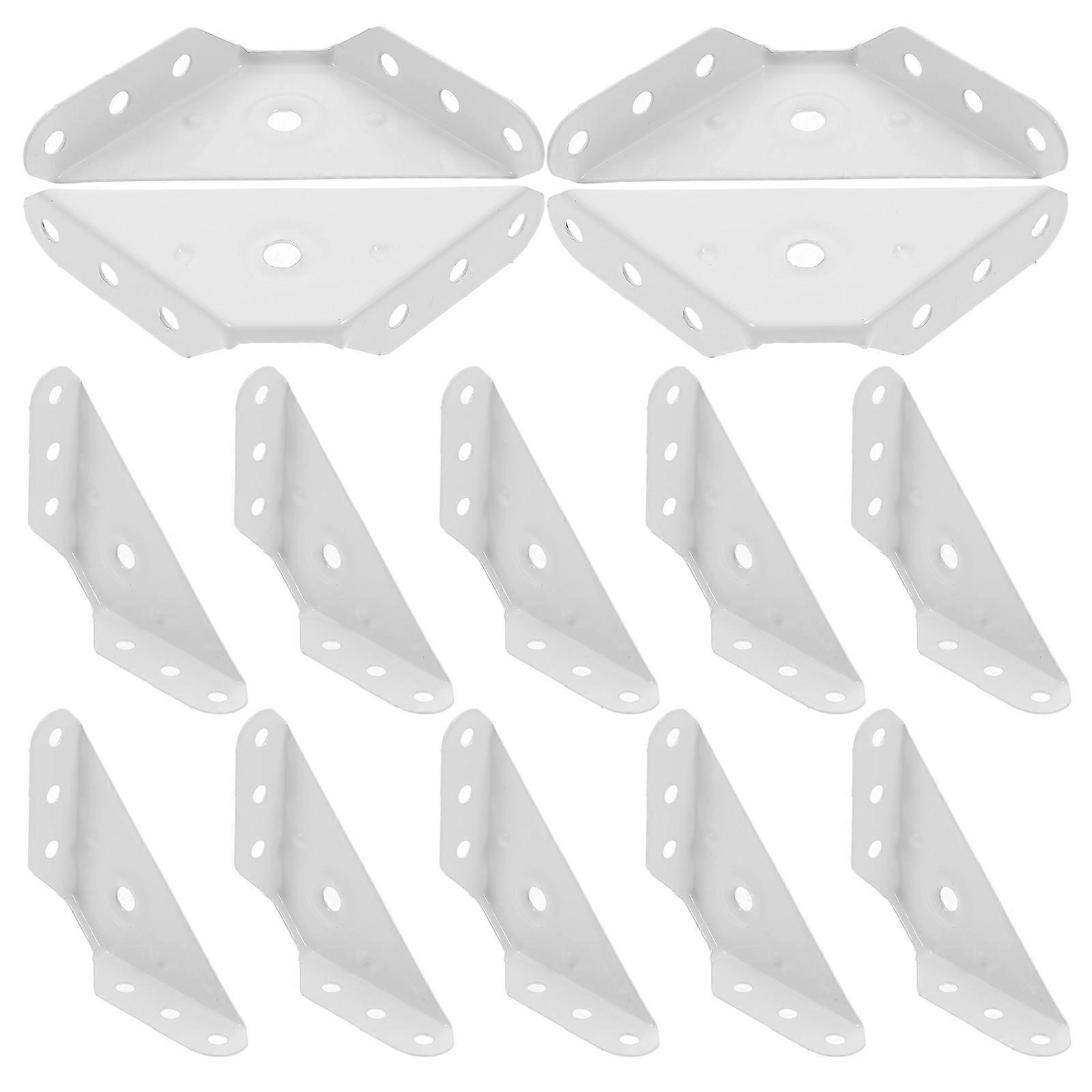 20pcs Heavy Duty Corner Connectors for Furniture, Tables, Chairs, Cabinets & Shelves – Durable Multi Purpose Angle Brackets for Stable Assembly
