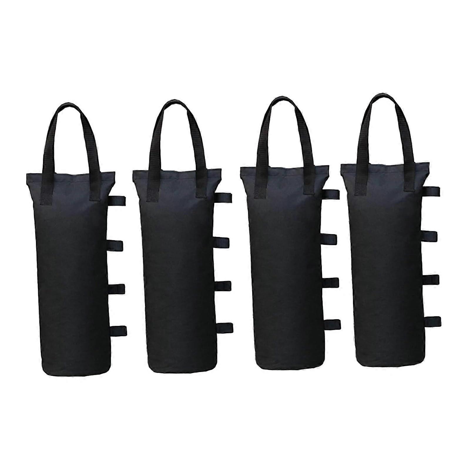 Gazebo Sandbag 4 Piece Sandbag Set with Weights Without Sand Waterproof Durable with Handles for Garden Outdoor Shelter Canopy Tent Gazebo 4 Pieces.