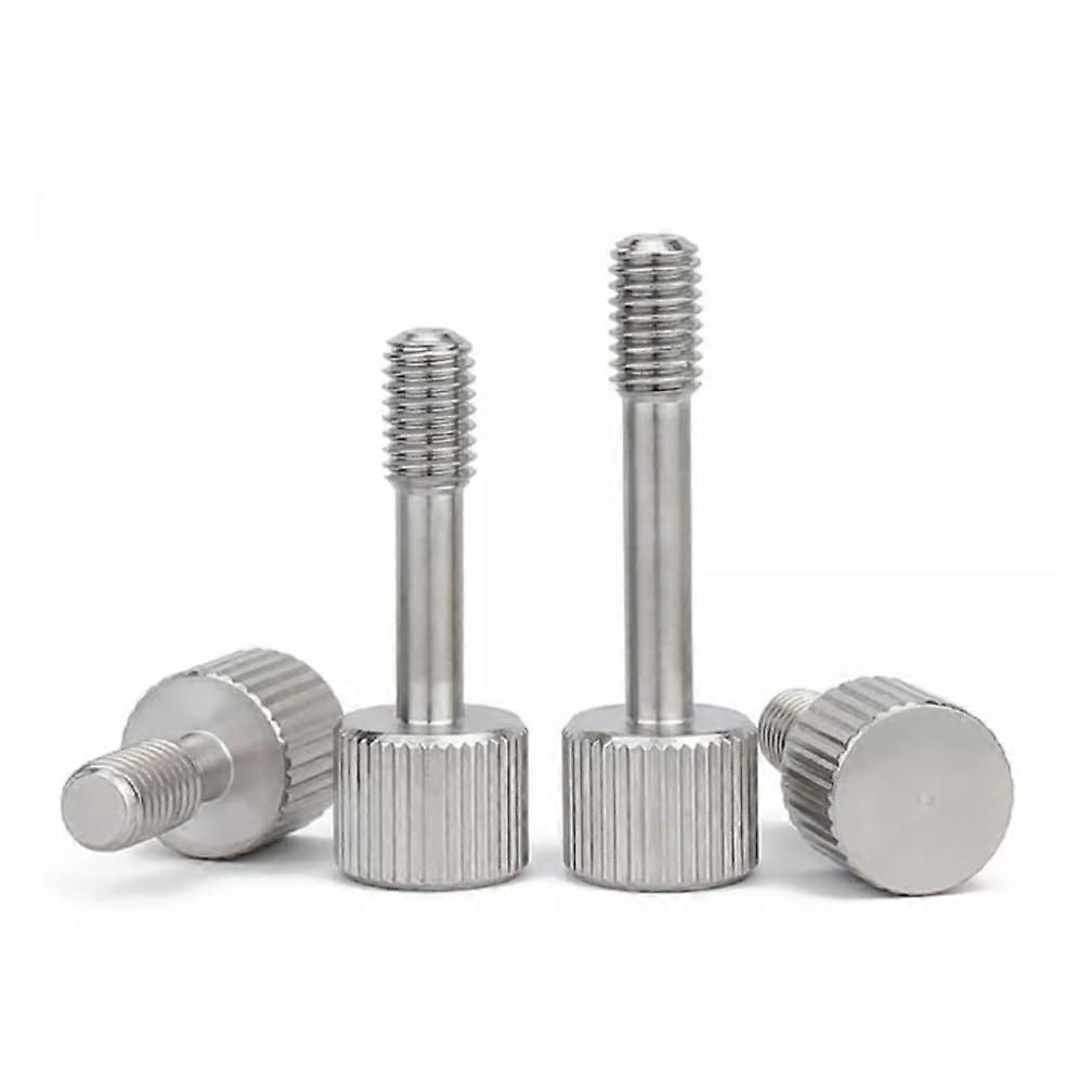 M5 x 20 mm Captive Screws with Knurled Head Knurl Captive Screw of Plate Captive Knurled Screw Stainless Steel Pack of 4 (M5 x 20 mm)