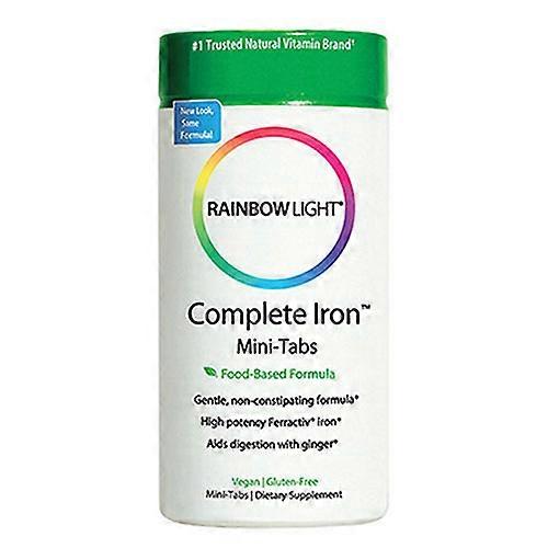 Rainbow Light Complete Iron Mini-Tabs ,60 Tabs (Pack of 1)