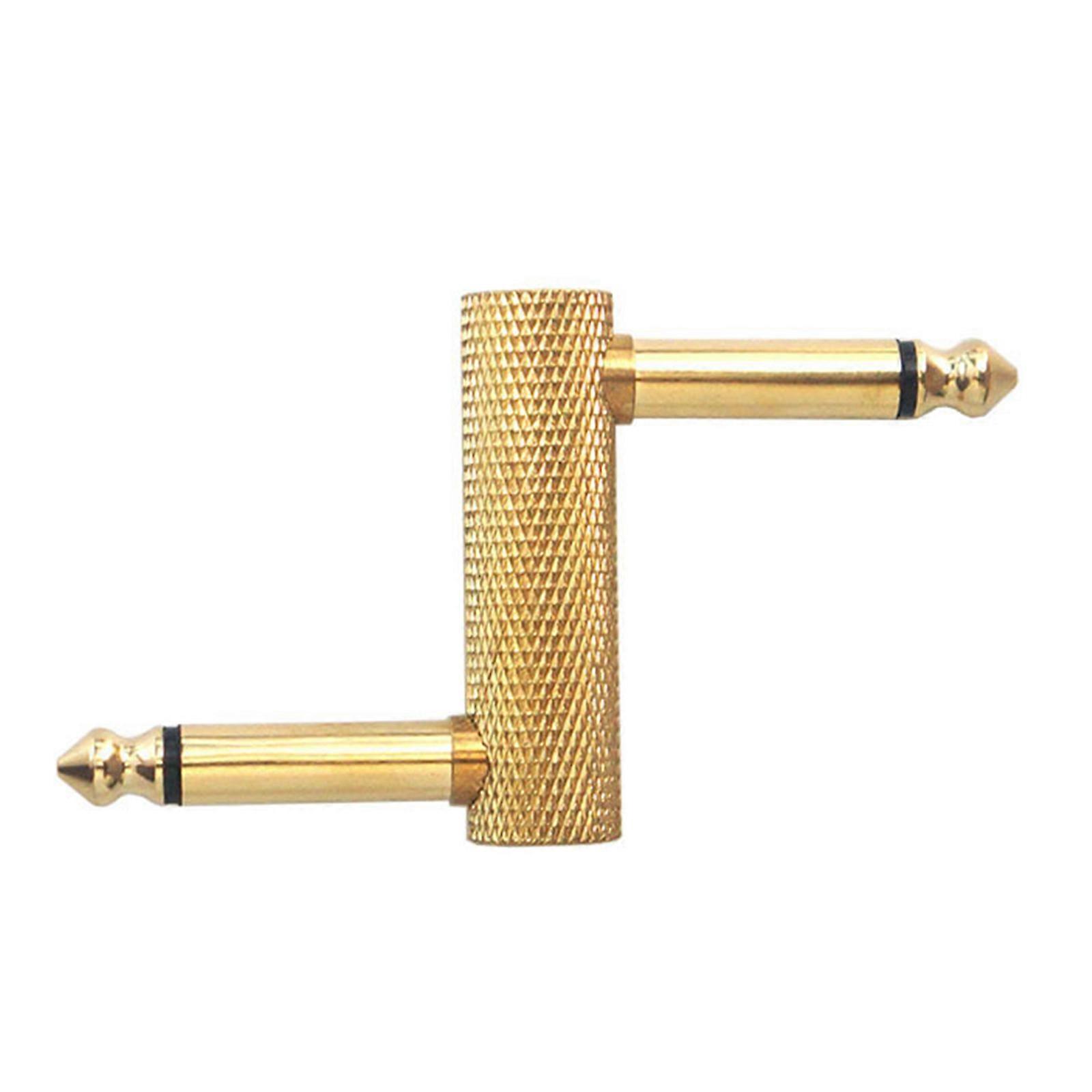 4st Gitarr Effekt Pedal Kopplare Man till Man Förskjutningar Pluggar Adapter Gitarr Pedal Patchar Kontakt För Effekt Pedalbräda Flerfärgad