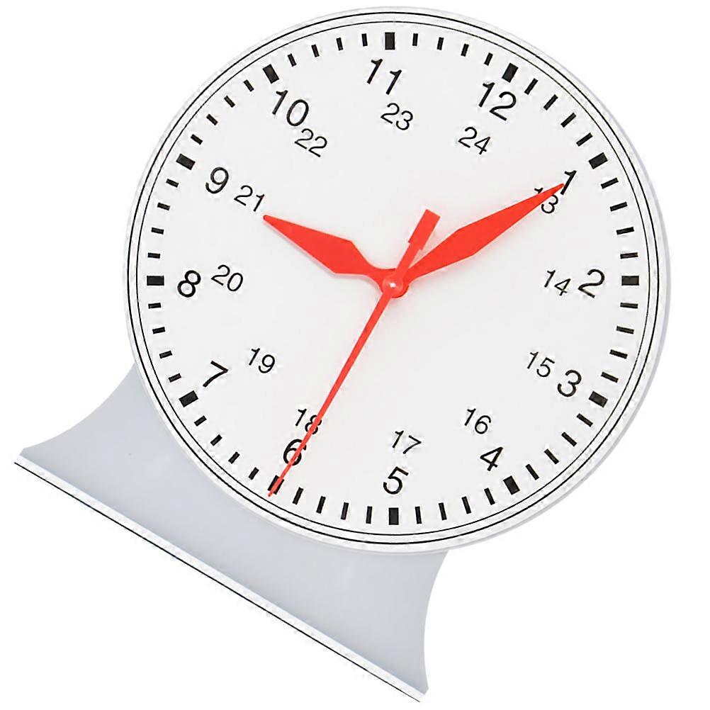 Teaching Clock for Kids with 3Hand Link Design Assorted Color Plastic Educational Toy for Teaching Use 24 Hour