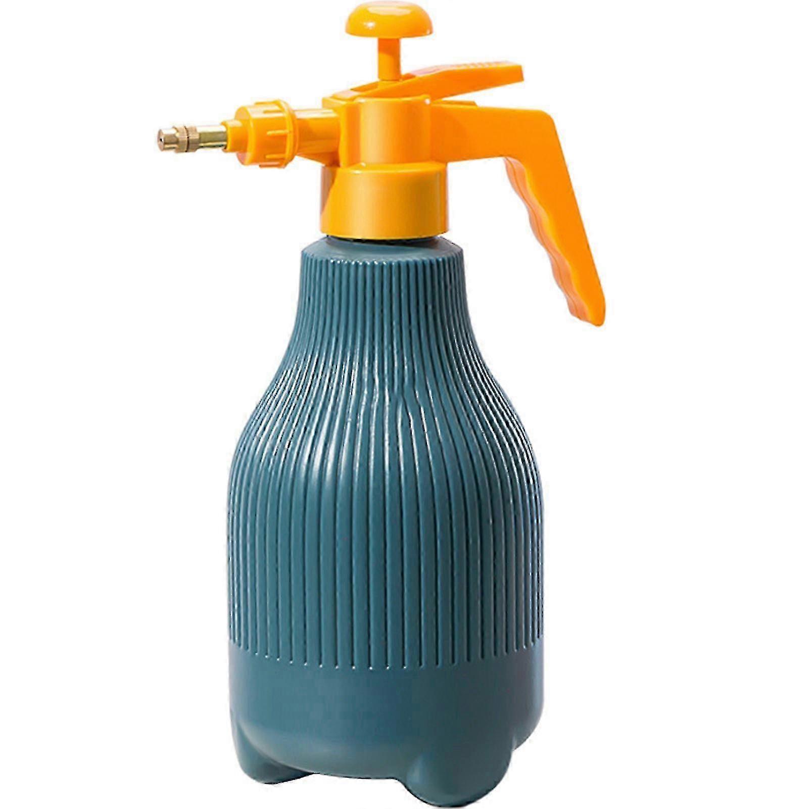 2025 1500ml Gardening Spray Bottle Rotating Spraying Nozzle Sealed Uniform Large Spray Area Water Sprayer Can Blue