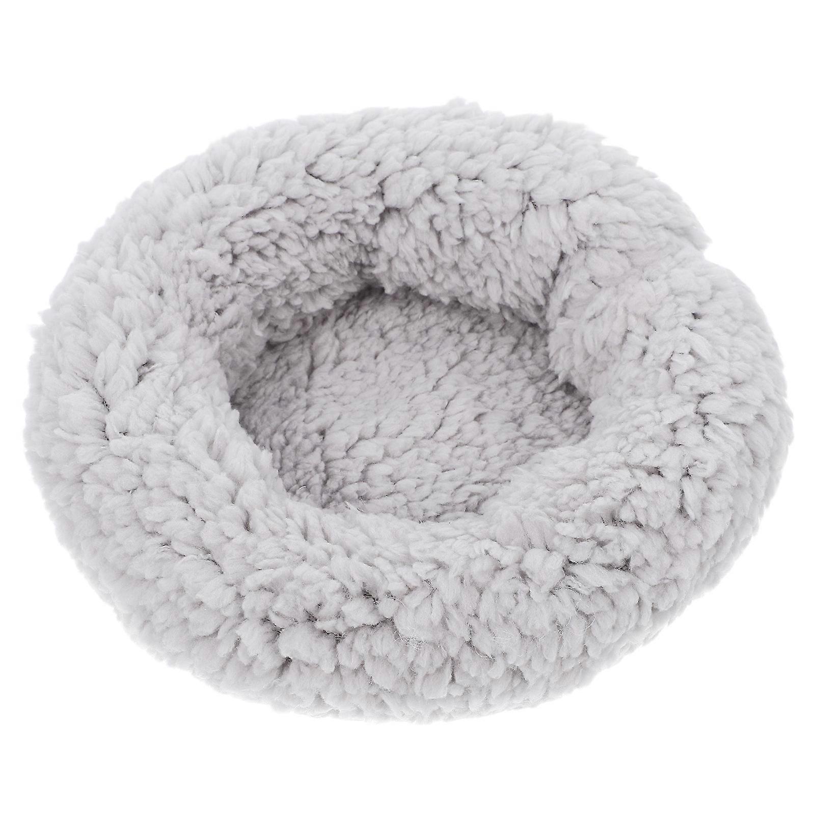 Hamster Bedding Breathable Winter Sleeping Nest For Rabbits Ferrets Chinchillas 5.9×5.9×1.4in Fabric Easy to Clean 1Set