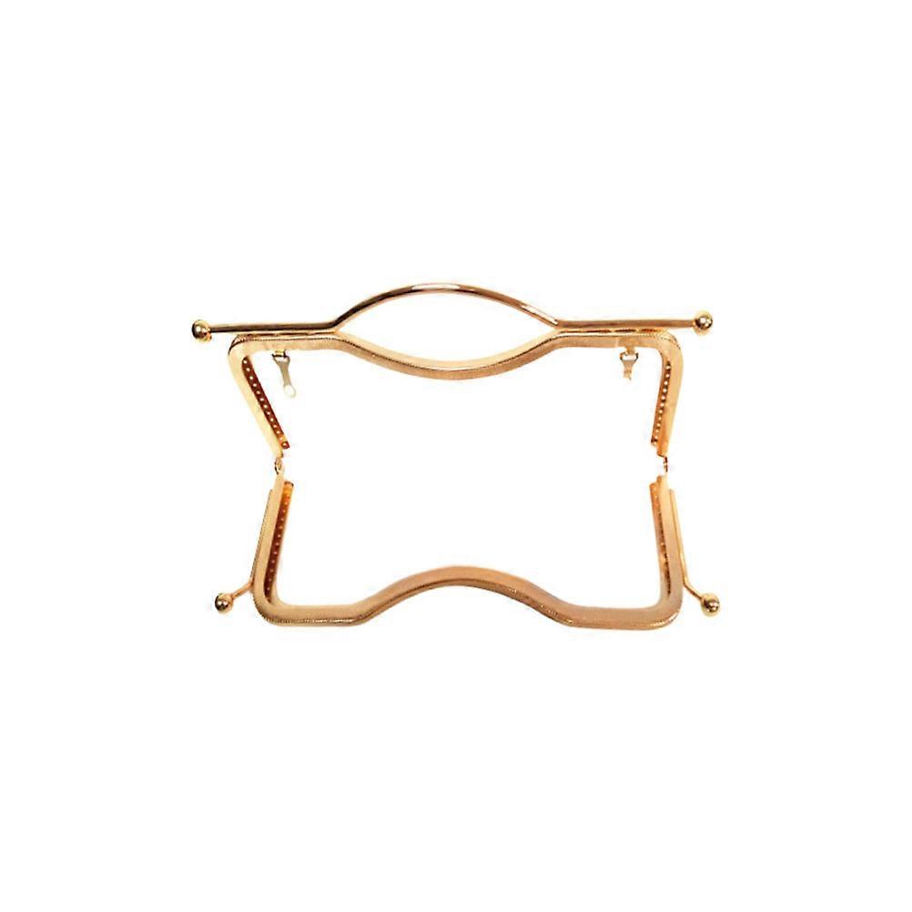 Purse Frame 27Cm Golden Rust-Resistant Clutch Frame for Bag Making