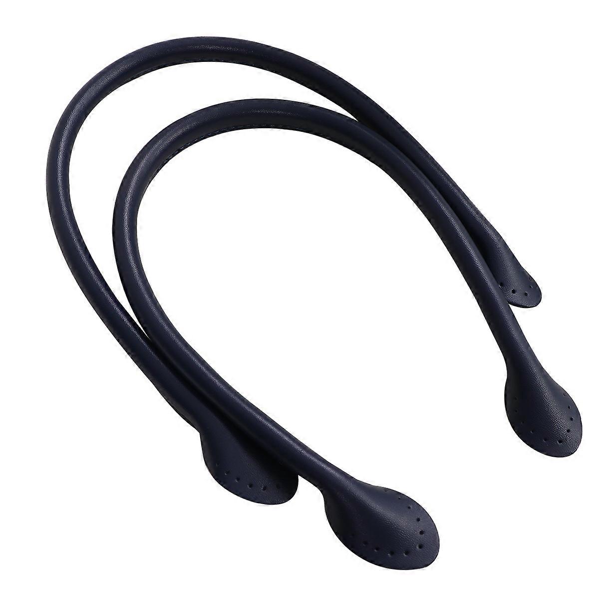 Replacement Bag Strap Rectangular Bright Color Synthetic Leather For Tote Bag Accessory 1Pair