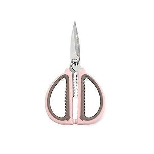 Kitchen Scissors Stainless Steel Multifunctional Large Pink Household Scissors
