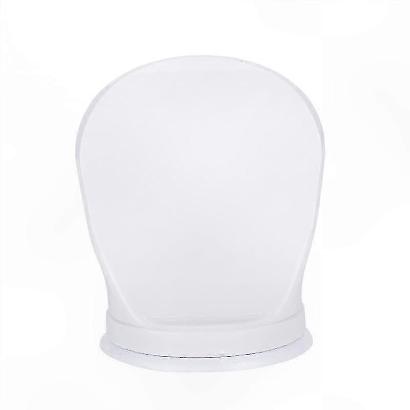 White Shower Foot Rest with Suction Cup for Easy Foot Cleaning and Support