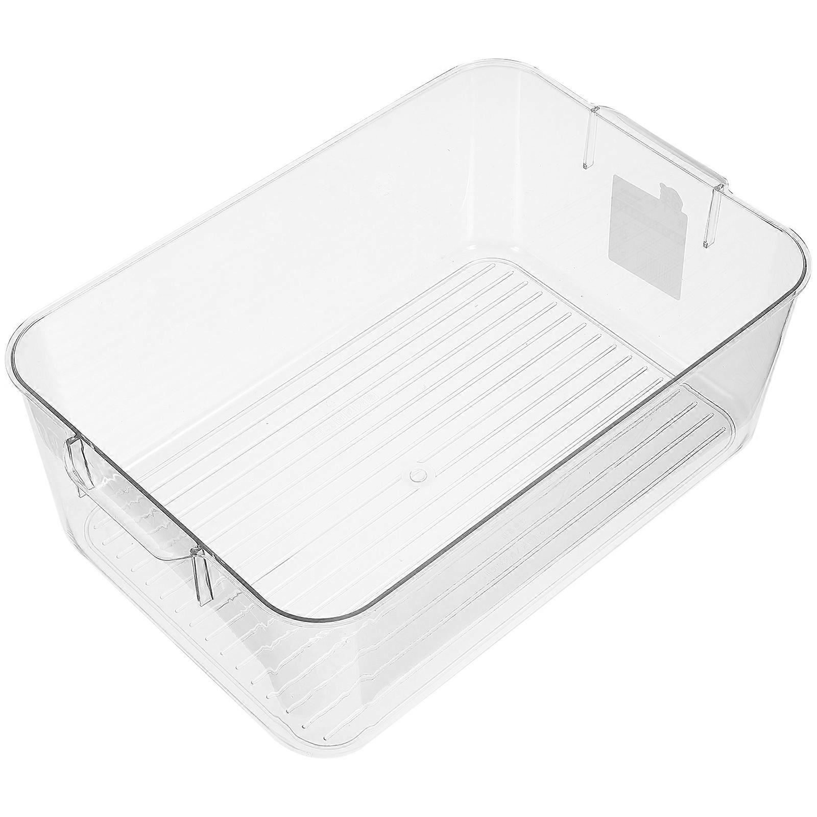 White Multi-purpose Storage Box for Stationery and Cosmetics Made of PET Keeps Desktop Tidy 1pc
