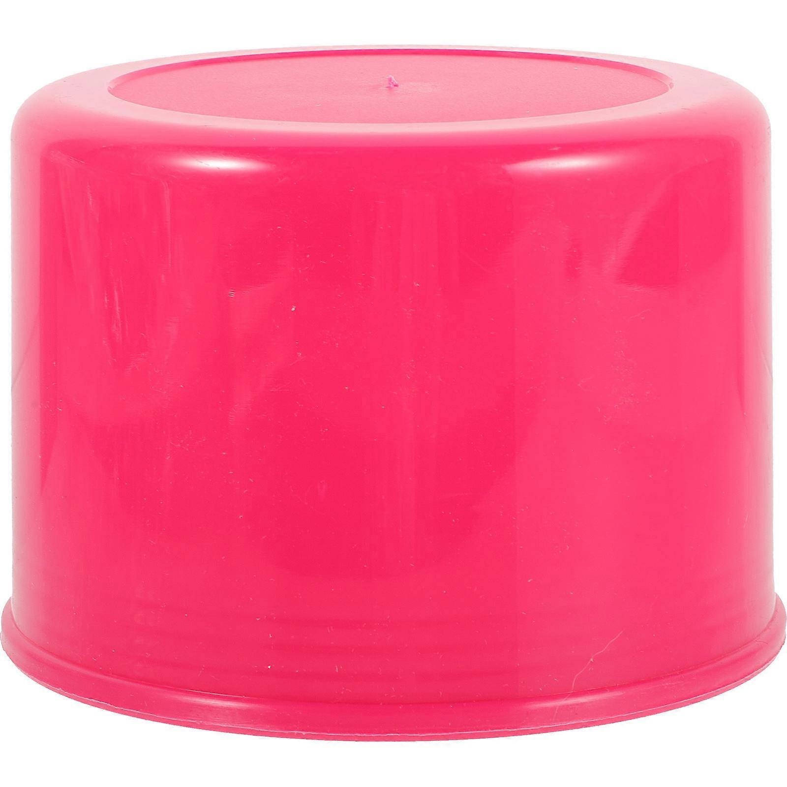 Water Pitcher Lids Multi Functional Insulation Heat Preservation Dust Proof For Hot Water Jug Cover Daily Use 4.3×4.3×3In Red Plastic 1Pcs