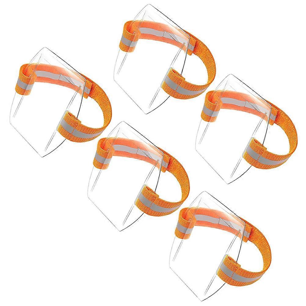 Adjustable Arm Badge Holders with Transparent Window for Worker ID Cards – Reusable, Wear Resistant Armband for Security, Medical, and Airport Use