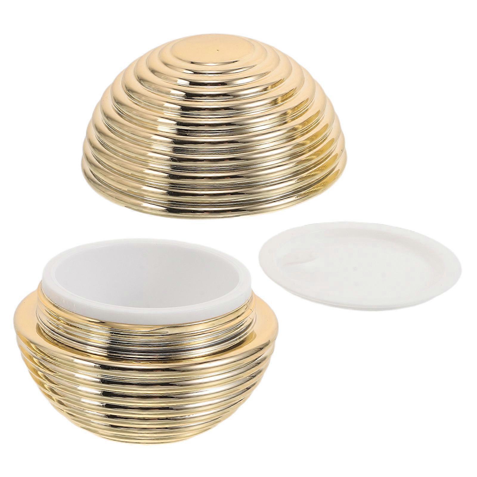 Cream Sub Bottles Portable Lotion Storage Box Compact Design Round Facial Cream Container 30g Capacity 1Pack