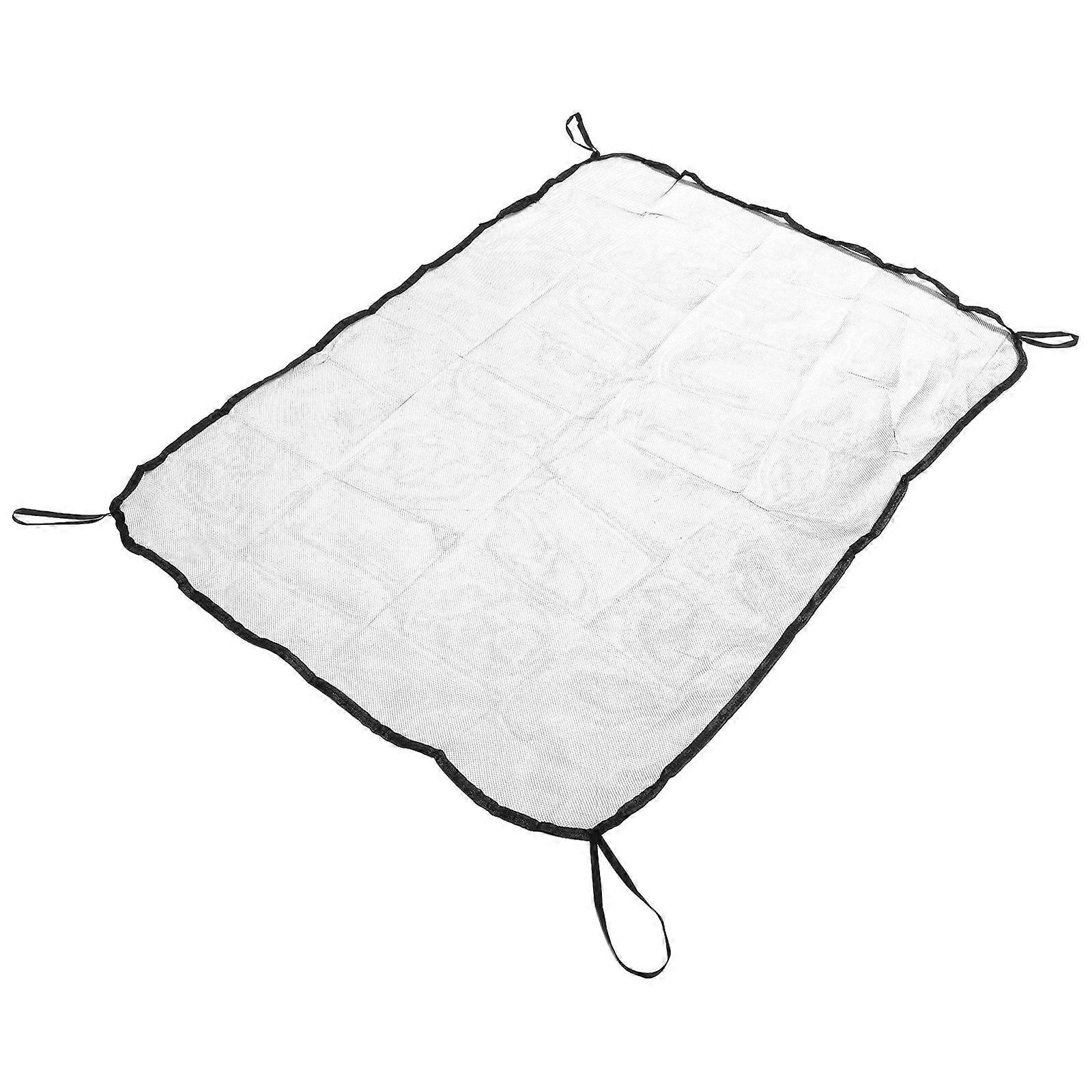 Universal Mesh Grill Insert Car Radiator Insect Screen Alloy Gauze Blocking Insects Driving in Fluff Seasons 1Pcs