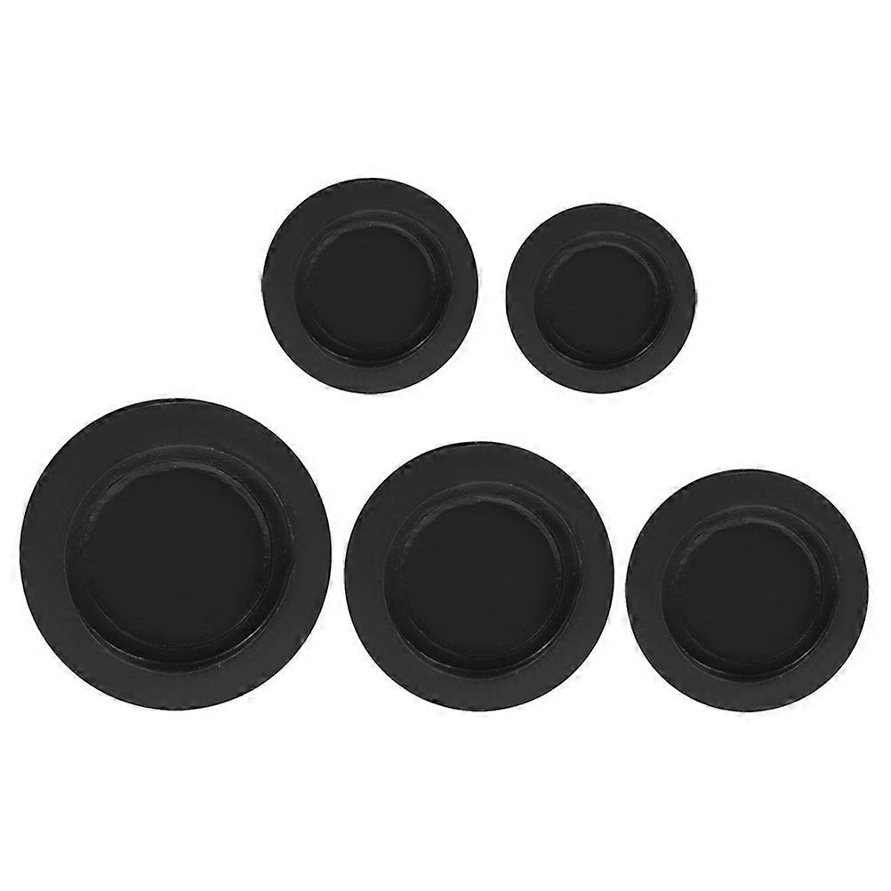 Rubber Money Bank Stoppers 5Pcs Round Plugs for General Users Daily Use and Home Organization