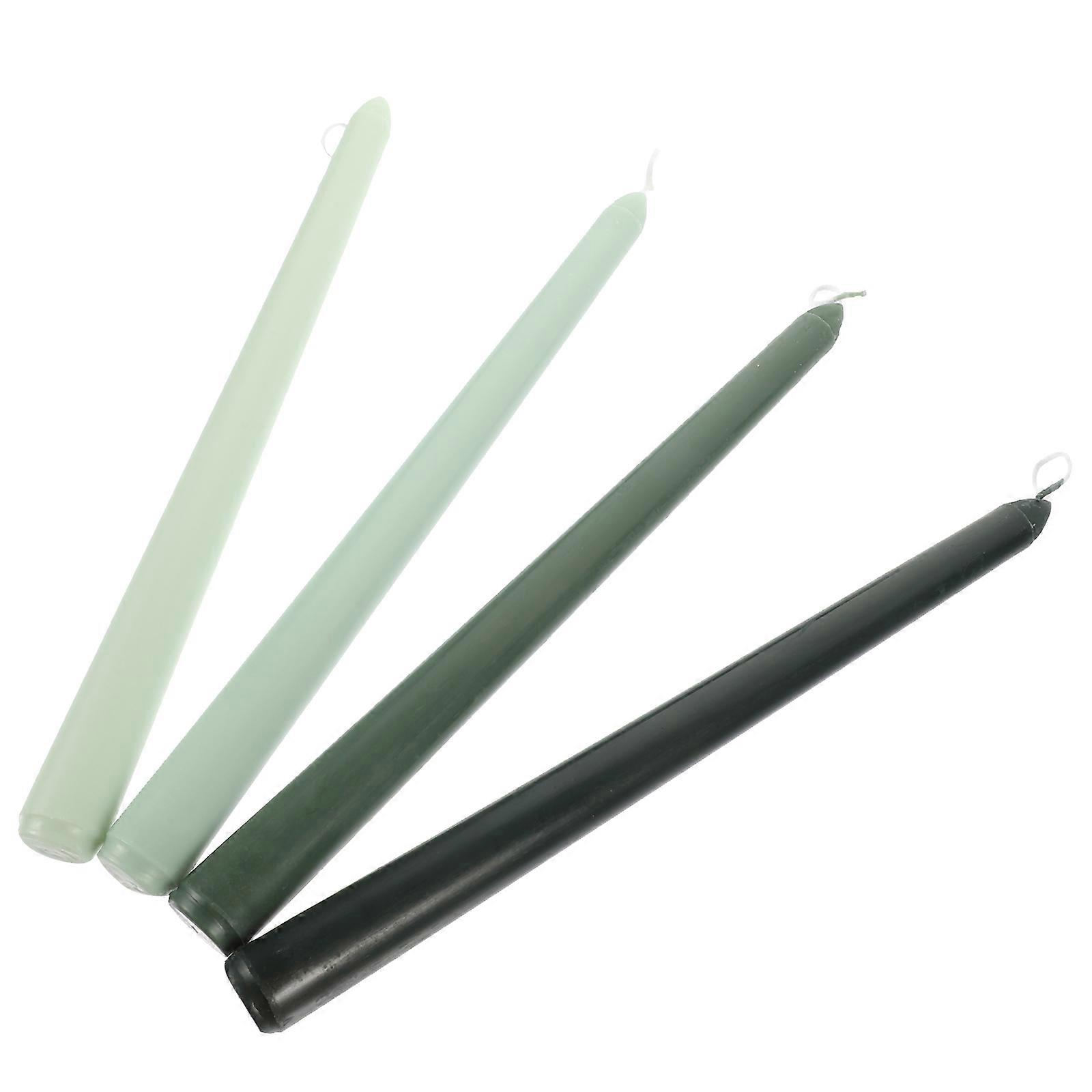 Scented Candles Long Pole Smokeless Candle for Decor 4Pcs Set