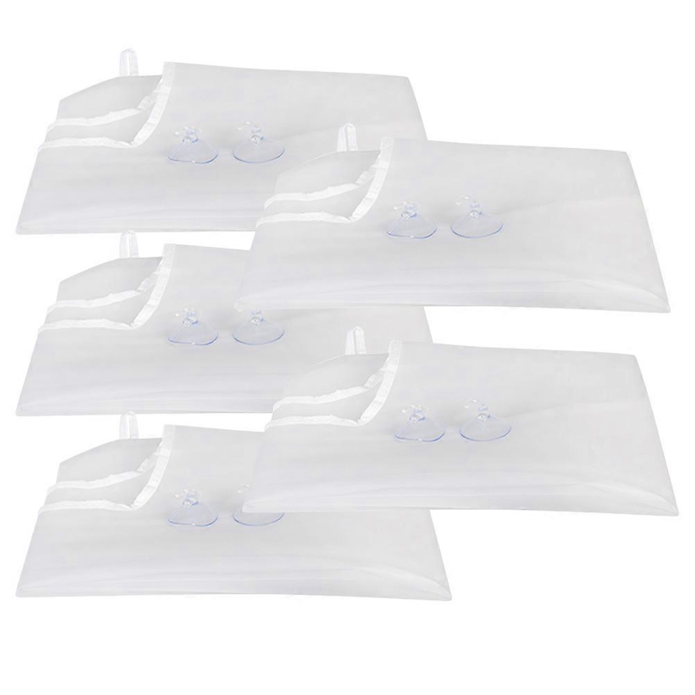 5PCS Beard Shaving Apron with Suction Cup Design Waterproof for Men Shaving and Beard Care