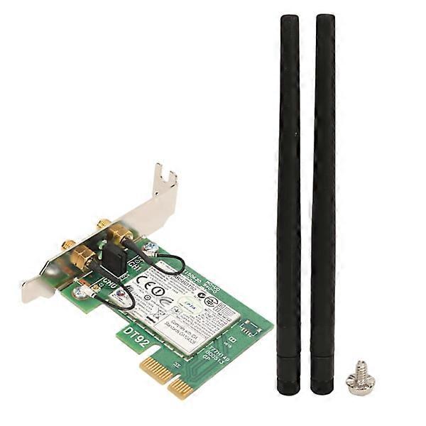 AR5BDT92 AR9280 300 Mbit/s PCIE WiFi-Karte 2,4 GHz 5 GHz Dualband 802.11a/b/g/n Netzwerkkartenadapter in halber Höhe für Windows