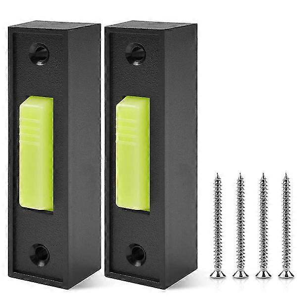2 Pcs Universal Garage Door Opener Wall Mounted Push Button 41a4166 Light Black Finish With