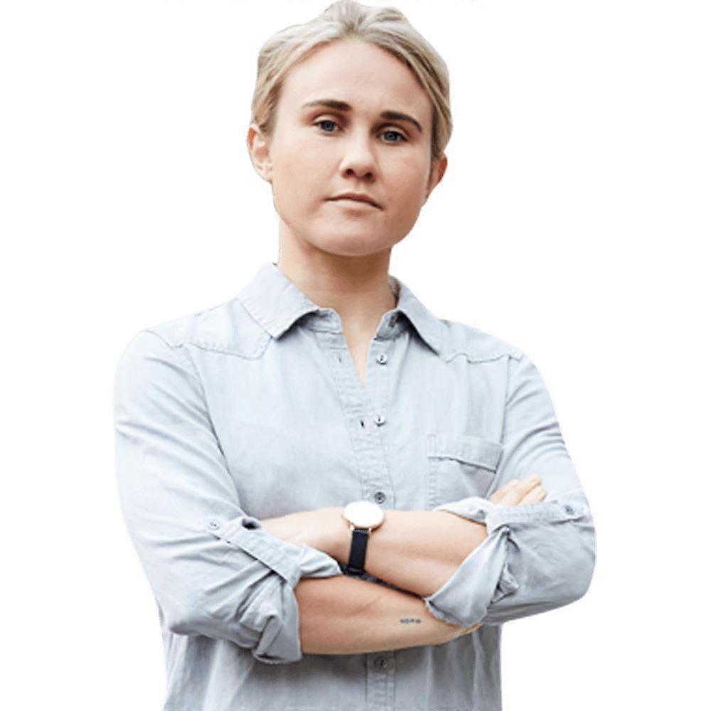 Izzy Christiansen (Shirt) Half Body Buddy Cutout