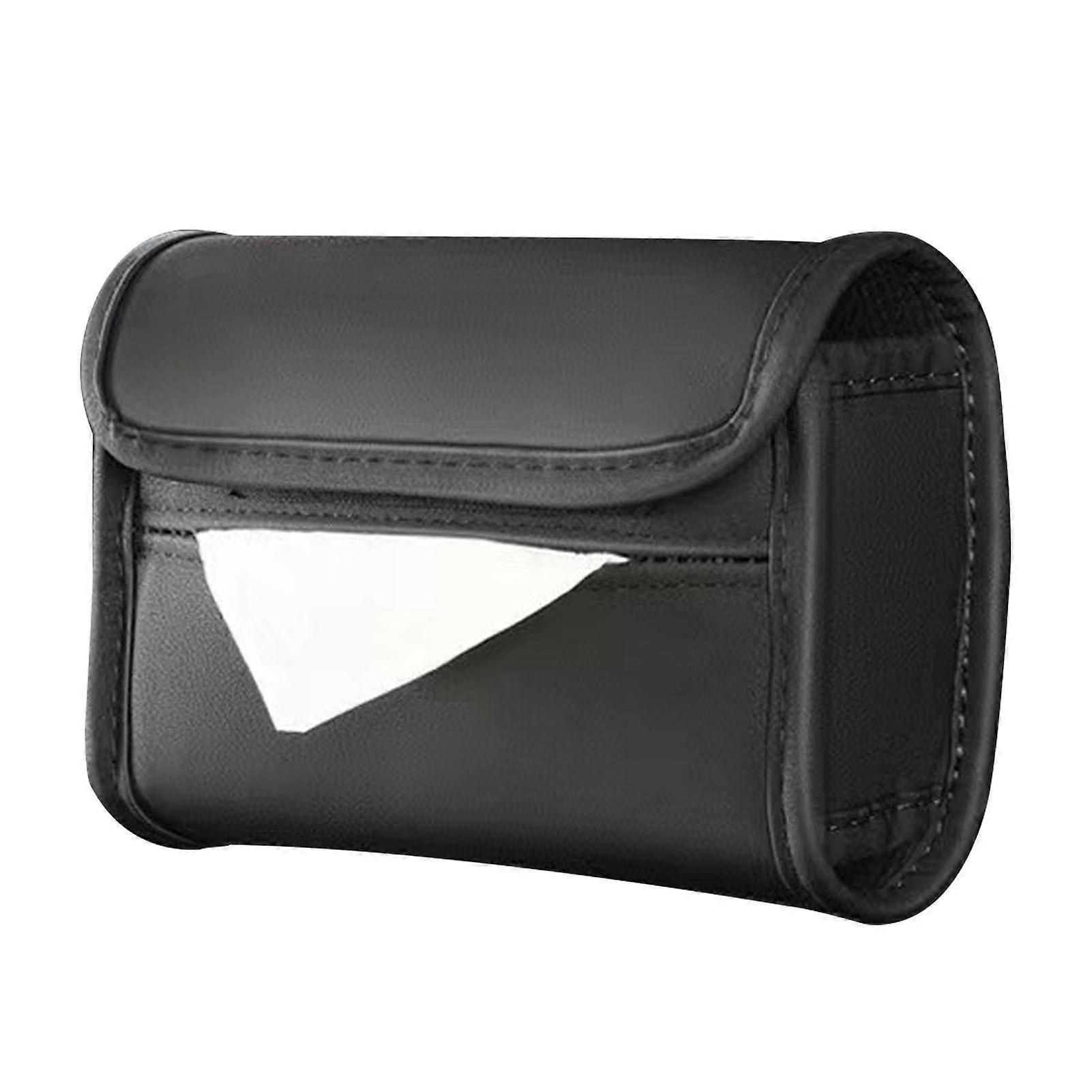 car backseat tissue case holder durable pu leather