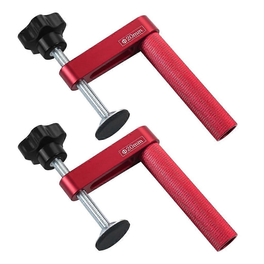 Aluminum quickrelease clamps, 19 mm/20 mm holes, holding clamps for woodworking, table, workbench accessories Ref: 8993