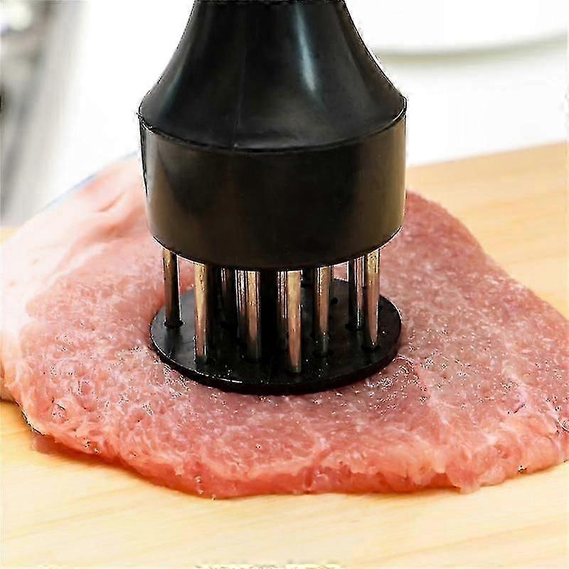 Kitchen Meat Tenderizer Tool with Ultra Sharp Needles for Steak, Beef, and Chicken Preparation