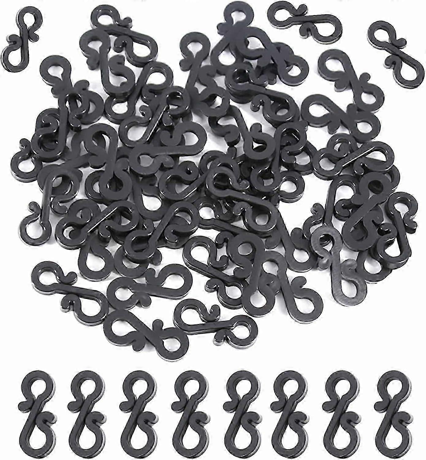 120 Pcs Gutter Hooks - Mini S Clips for Hanging Outdoor String Lights (PrettyJ)