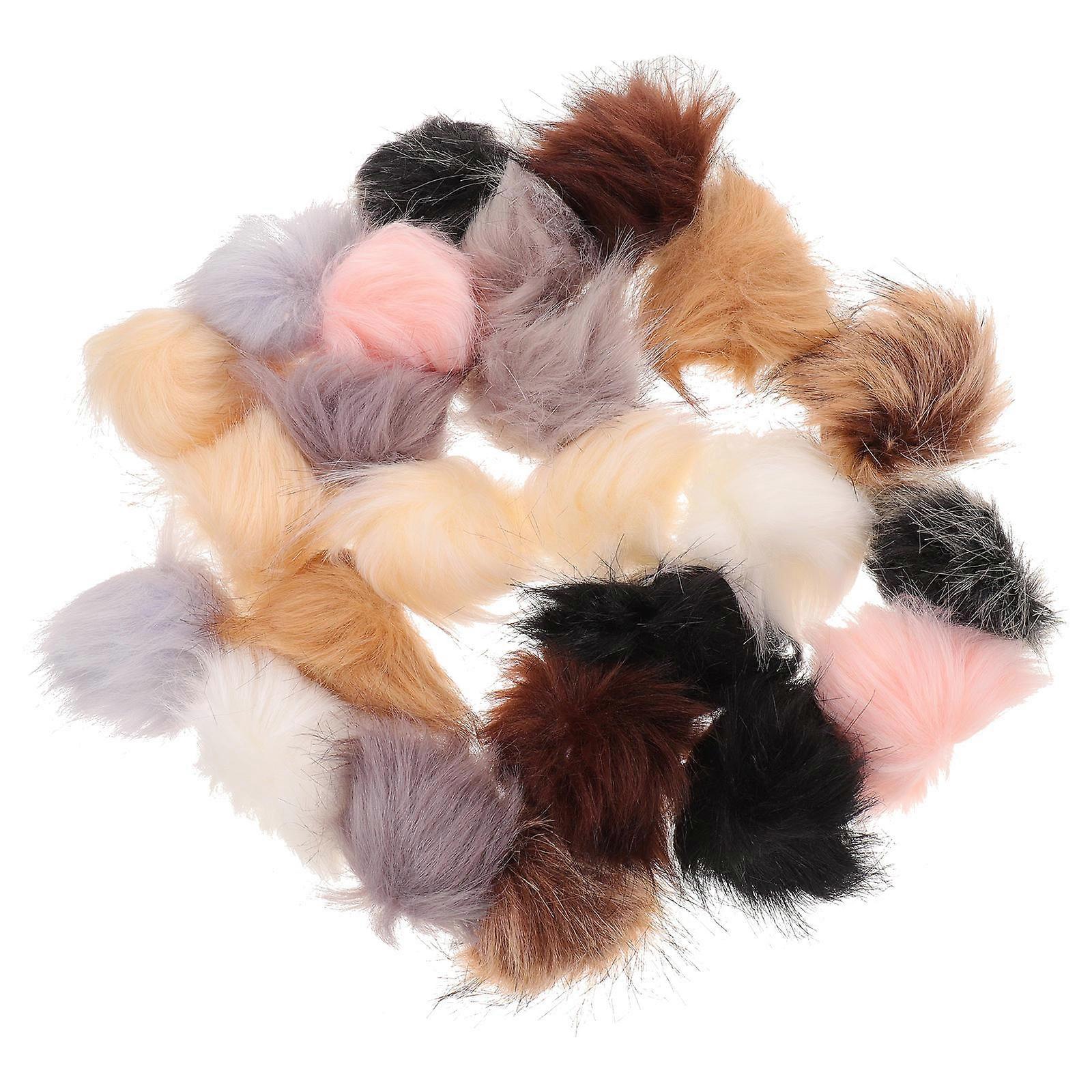 It sounds like you're referring to a product listing or description for **24pcs Faux Pom Poms** meant for DIY crafts and decorative purposes. Here's