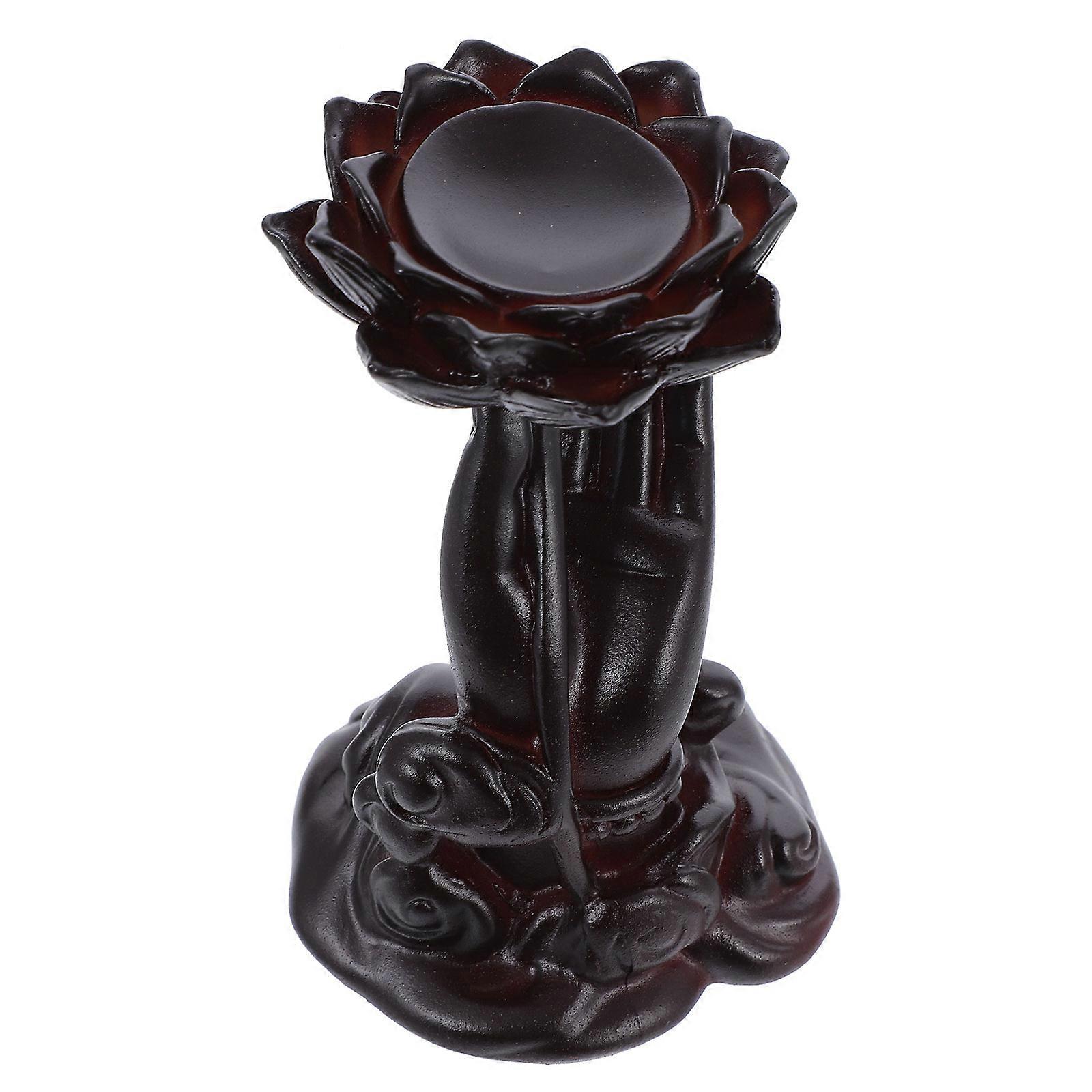 1Pc Desktop Decoration Crystal Display Stand Housewarming Gift Resin Material 12X7.5CM Ideal For Home Hotel Office Restaurant
