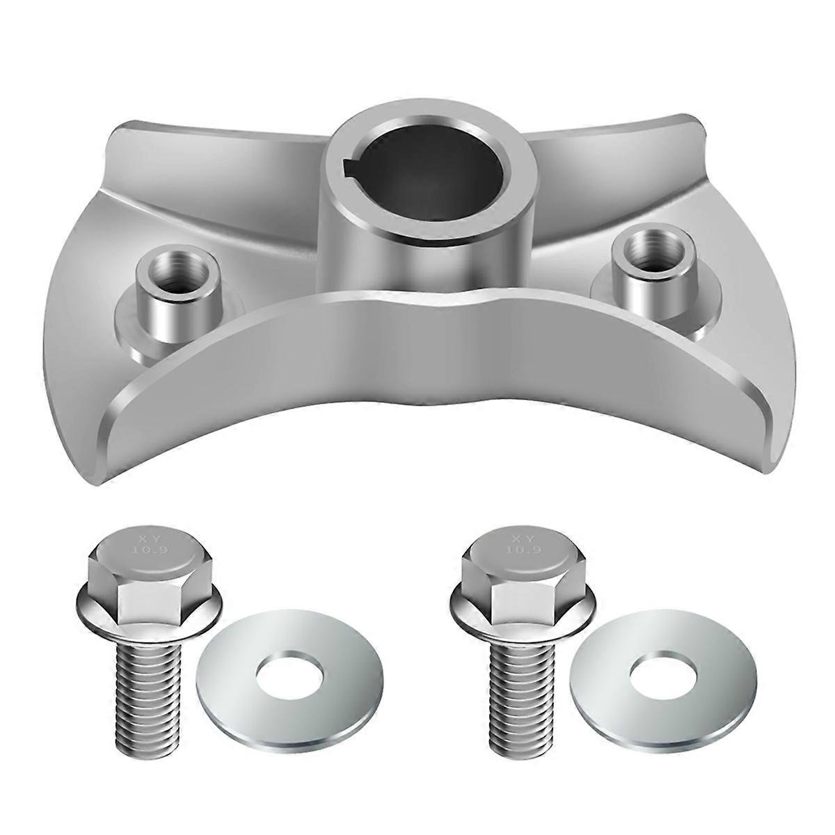 72610-VG3-030 Lawn Mower Blade Holder Compatible for Lawn Mower with Bolts and Spacer