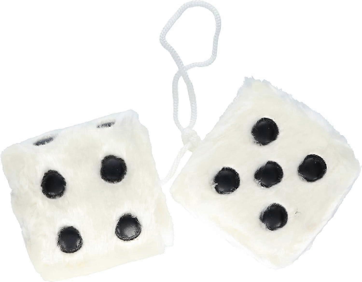 2025 White Plush Dice,2024 Ping