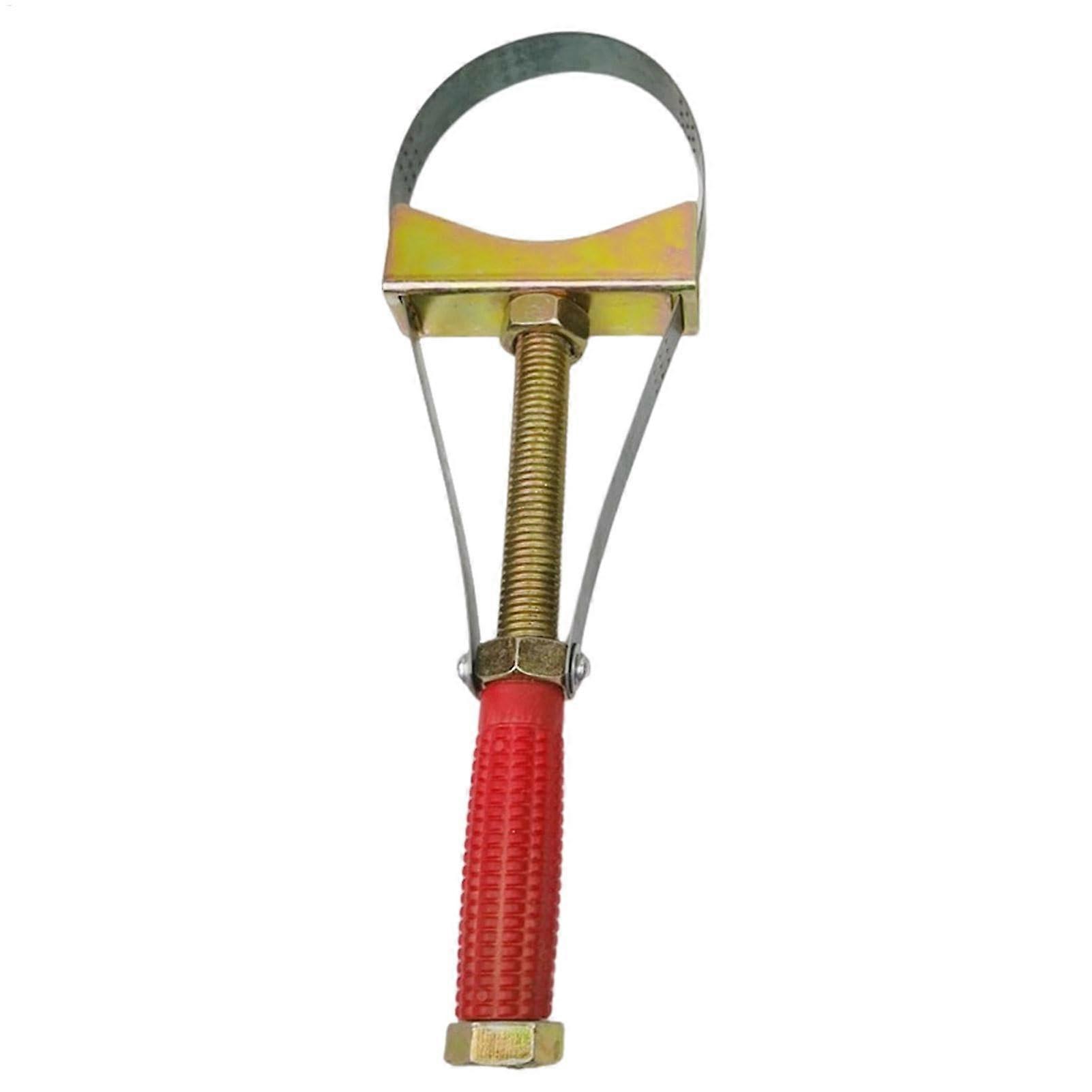 Oil filter wrench Ergonomic grip, adjustable remover for auto maintenance
