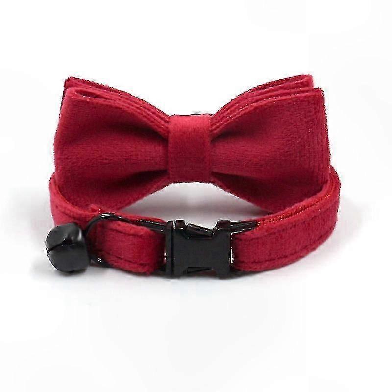 Adjustable Dog Collar with Removable Bow Tie for Small, Medium, and Large Breeds