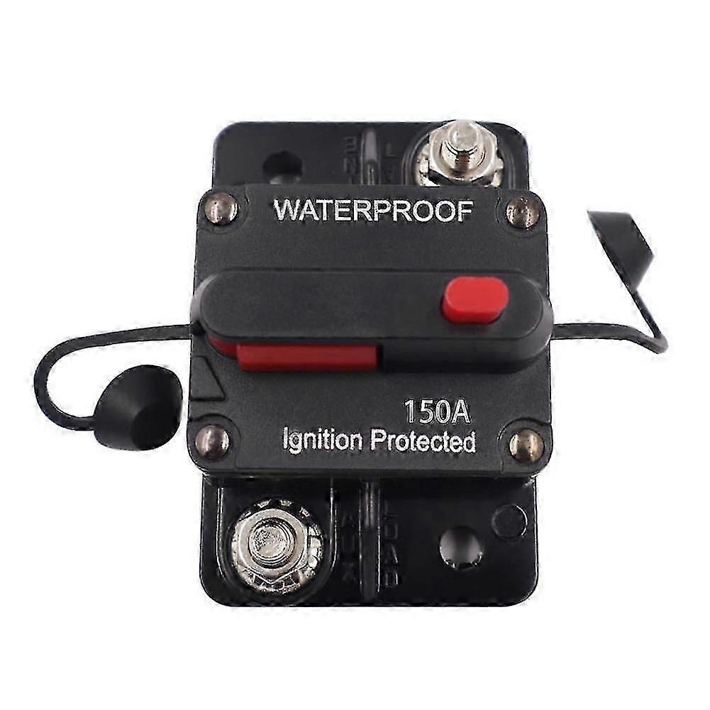 100a 150a 200a 250a 300a Amp Circuit Breaker 12-48v Dc Car Yacht Rv Circuit Breaker Automatic Circuit Protector 74x49x44mm
