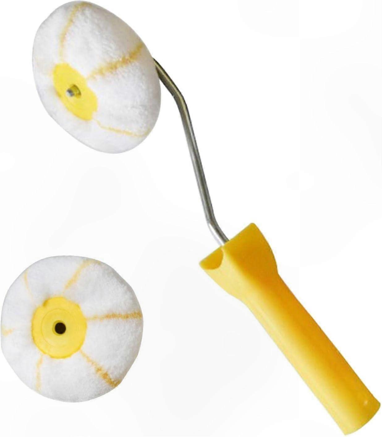 Roller Kit for Painting Walls and Ceilings with Corner Rollers and Sleeves for Various Paint Types