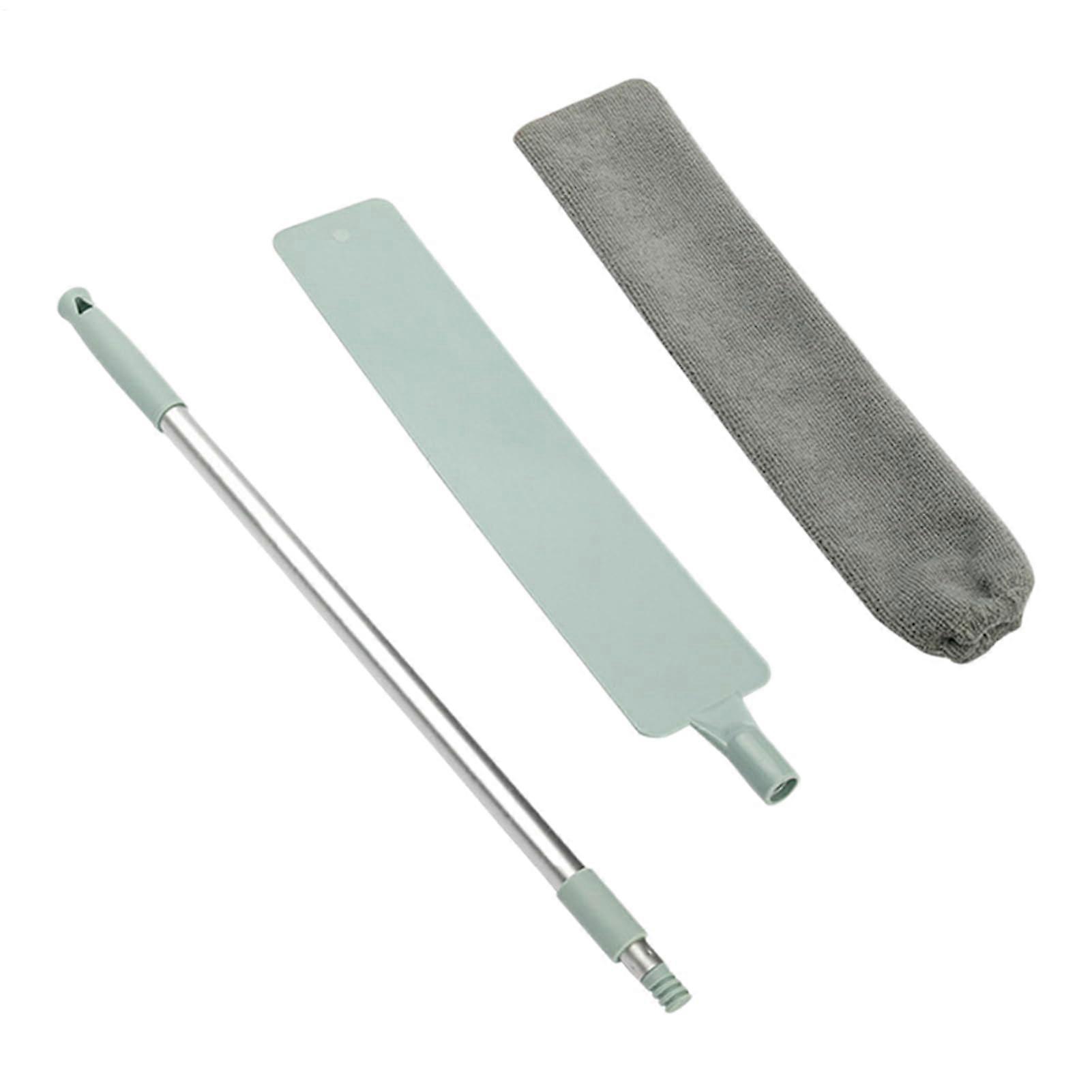 Dust Brush Extendable Microfiber Duster Tool For Sofa Bed Bottom Cleaner 38.78x0.87x3.35 Inches Lightweight Handle