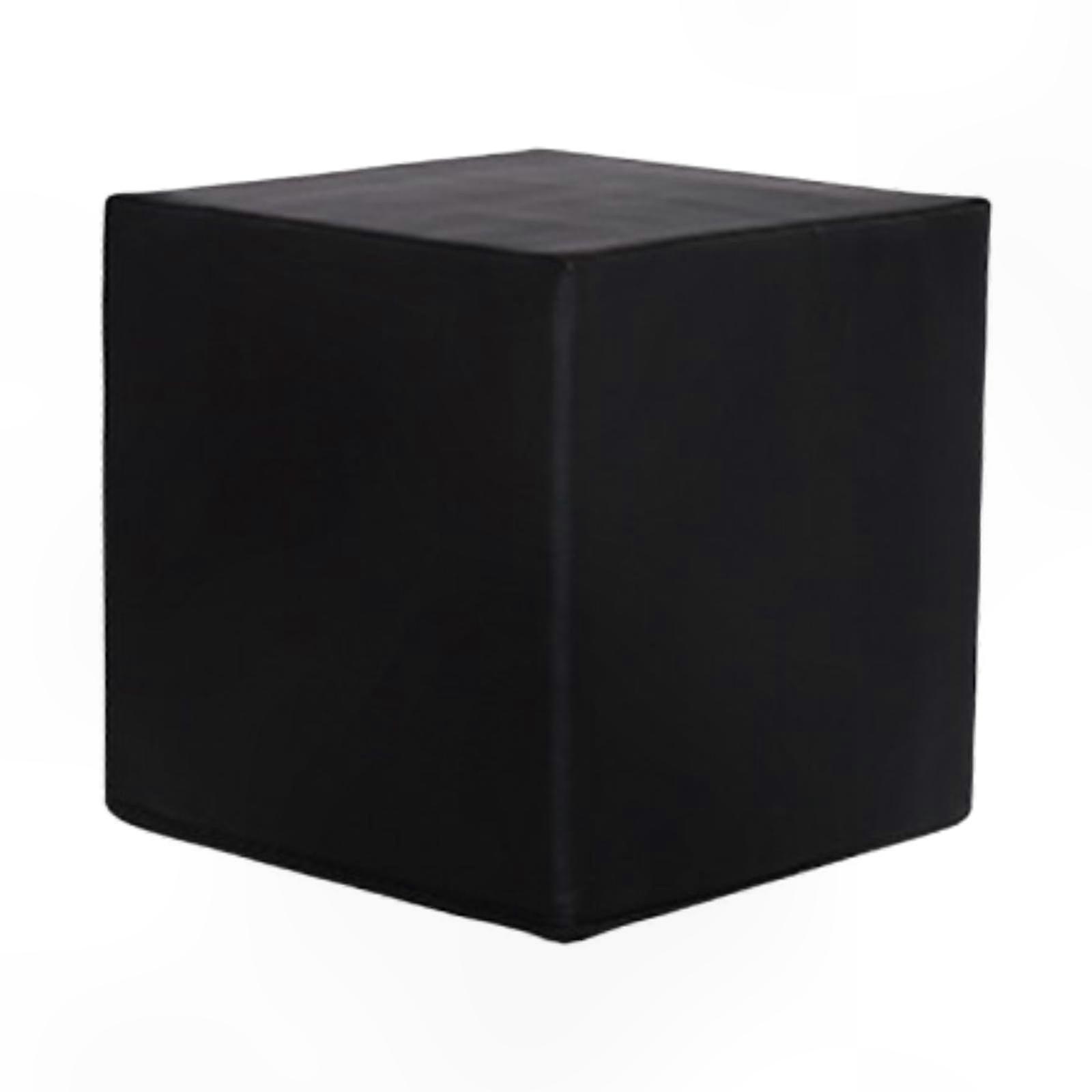 Soft Square Ottoman for Yoga Practice and Seating Support Accessory Portable Lightweight Cushioned Stool for Exercise and Relaxation