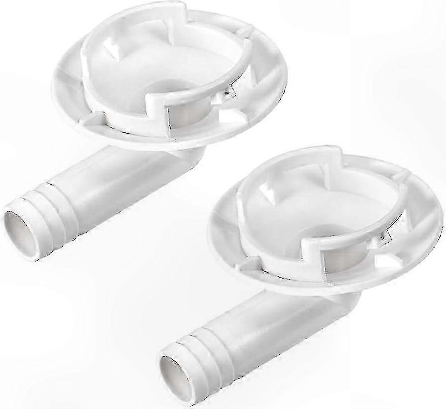 Air Conditioning Drainage Hose Connector Elbow Fitting for Mini-Split and Window AC Units 40mm 2Pcs