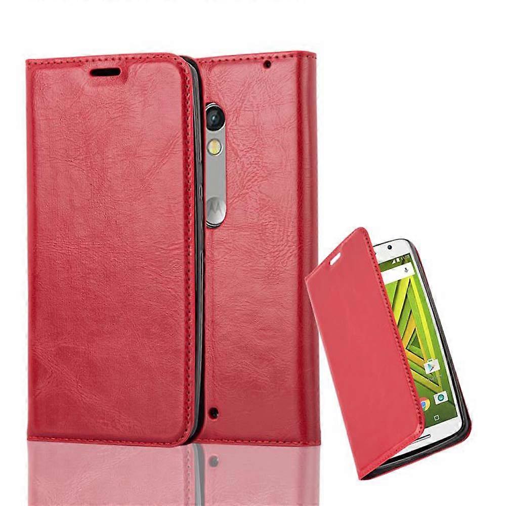 Motorola MOTO X PLAY Case - Protective Case with Stand Function and Card Slot