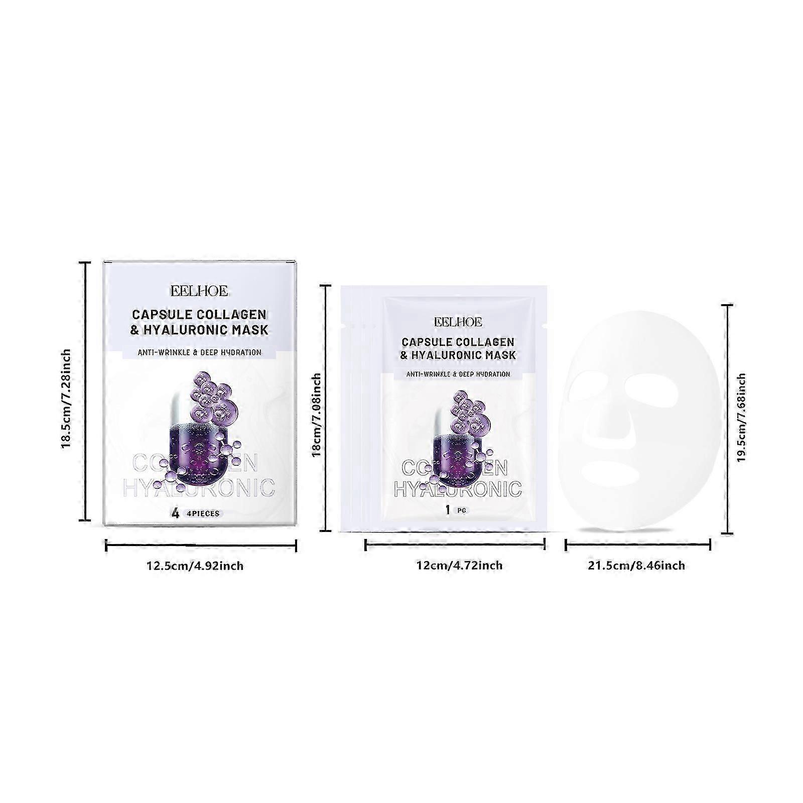 EELHOE Collagen facial mask (boxed) hydrating and moisturizing essence