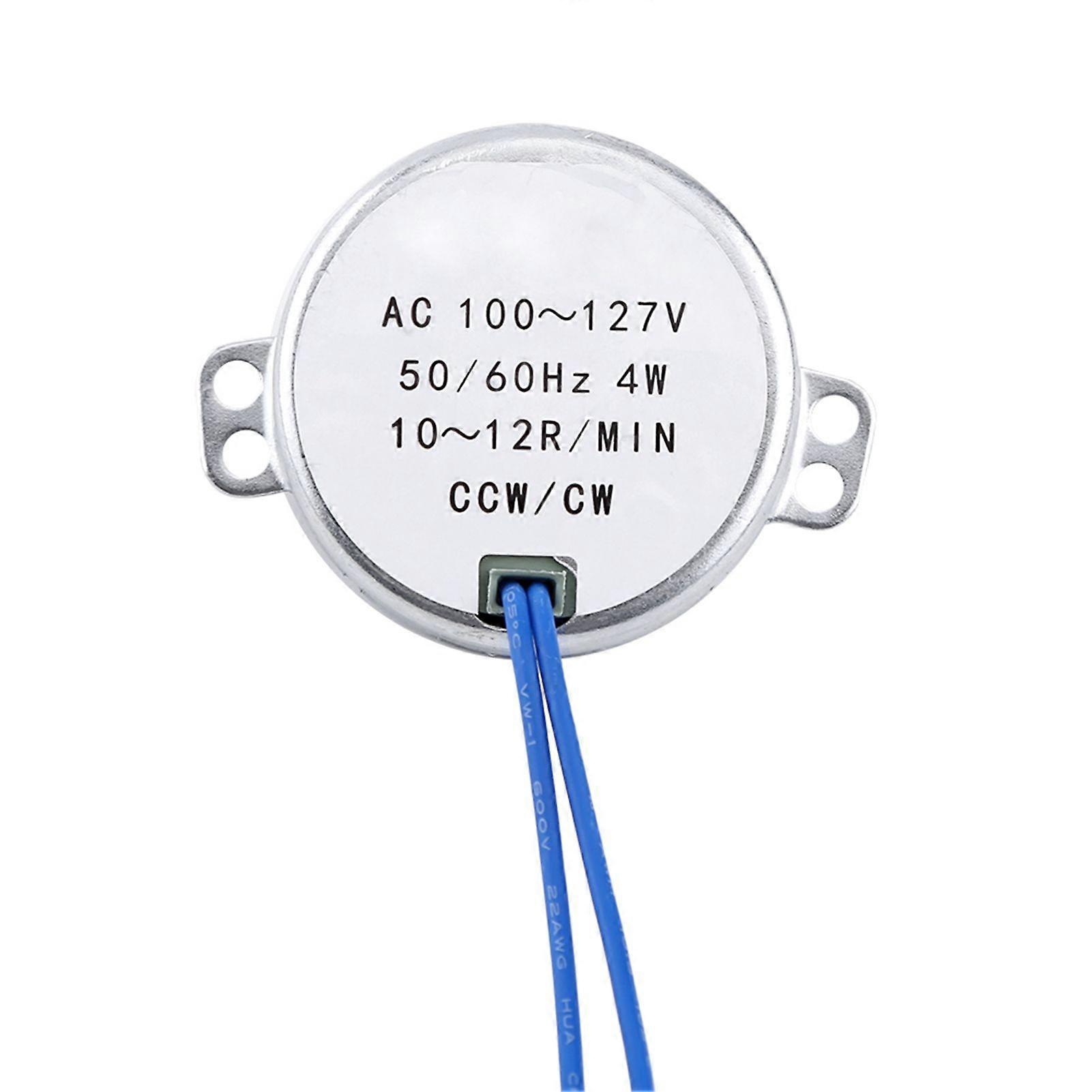 1 Stück AC 100-127 V 4 W Synchronmotor 50/60 Hz CCW/CW Getriebemotor