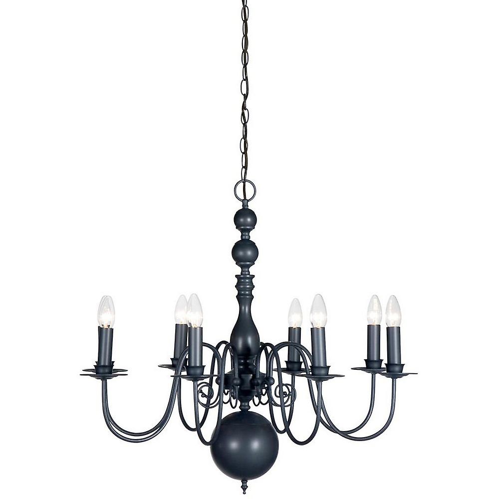 Brugge Multi Arm Chandeliers Lead