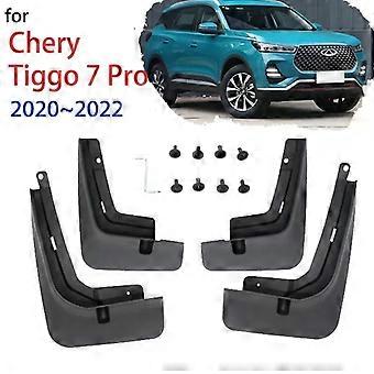 Apply Mud Flap Splash Guards for Chery Tiggo 7 Pro 2020 2021 2022 Car Exterior Accessories Mudflap Front Rear Wheel Fender Mudguard