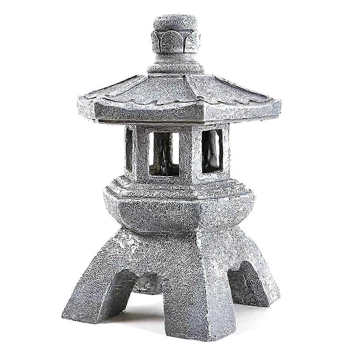 pagoda lantern solar powered garden accessory