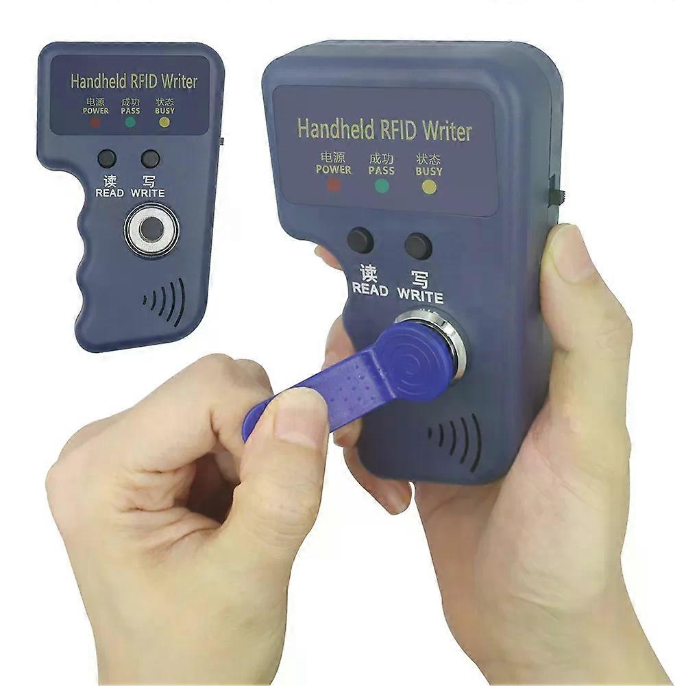 125kHz TM Copier RFID Duplicator Reader Key Writer Cloner Handheld RFID Writer Fit for T5577 EM4305 CET5200 TM Chip Cards