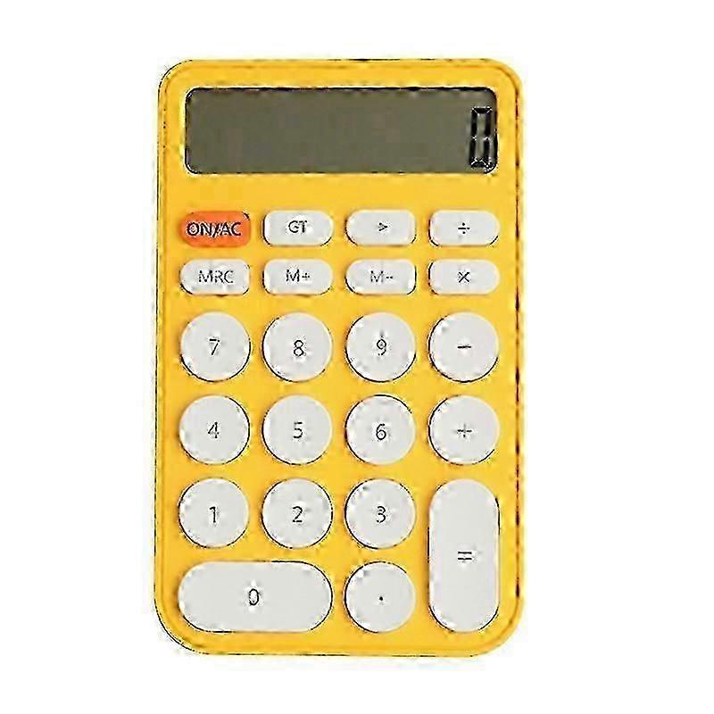 Enhanced 12-Digit LCD Calculator: Perfect for Home, Office & Student Learning with Advanced Math Functions